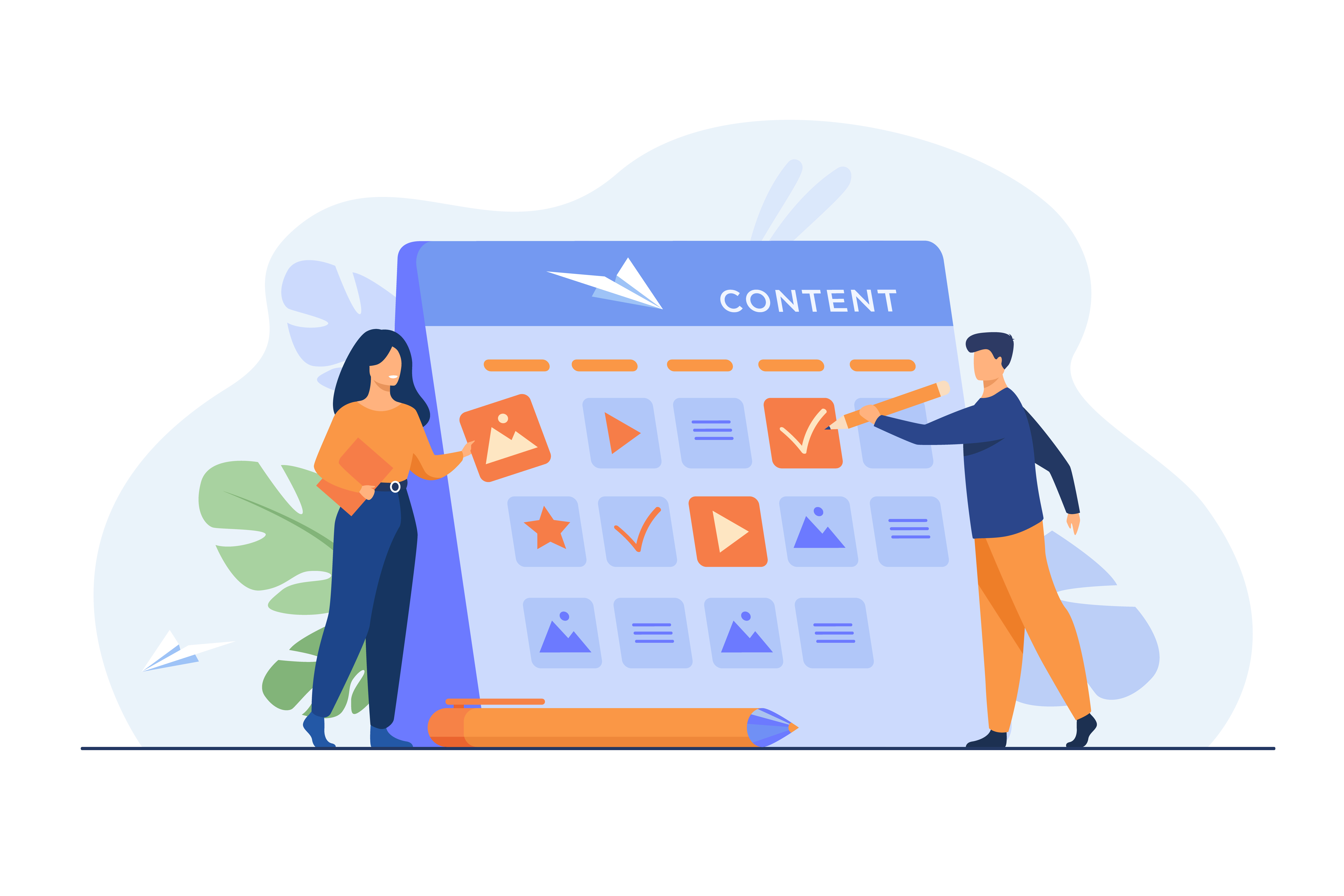 cara membuat content plan