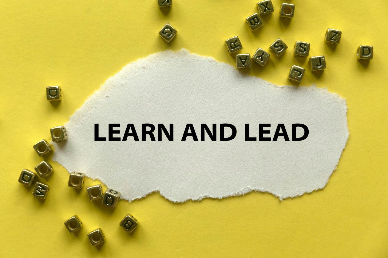 tulisan learn and lead